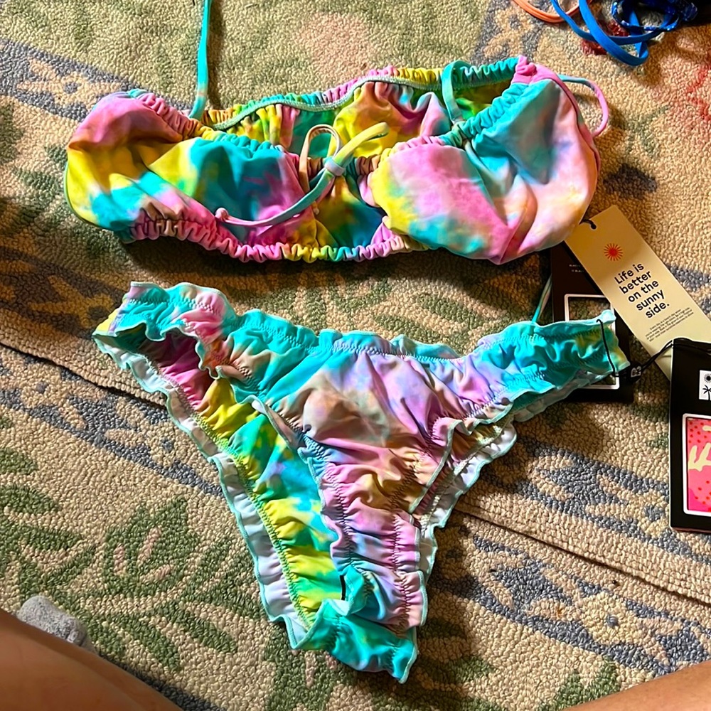 Blackbough tie dye bikini